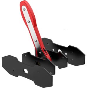 GlideSpark Brake Caliper Compression Tool - Rotating Ratchet Caliper Piston Compressor Tool with 2 Pcs Steel Plates, 360° Adjustable Brake Caliper Tool, Essential Tool for Car Brake Maintenance