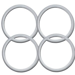 Atlas 20'' INCH White Wall Tire Insert Trim Set x4 Pieces