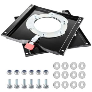 Seat Base 360° Rotation Motorhome Seat Swivel Base Mount Plate Fit for Ram ProMaster 2007-2024 (Right Passenger Drive Side Seat Swivel)