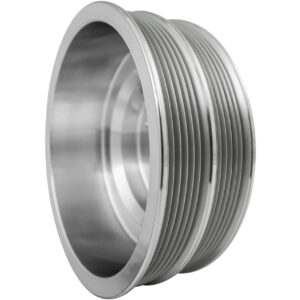 March Performance Serpentine Crankshaft Pulley for Small Block Chevy Engines with Long Water Pump