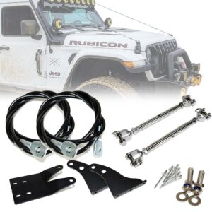 Limb Riser Kit Windshield Protector Compatible with Wrangler Gladiator JK JL JLU JT 2007 2018 2019 2022 2021 2022