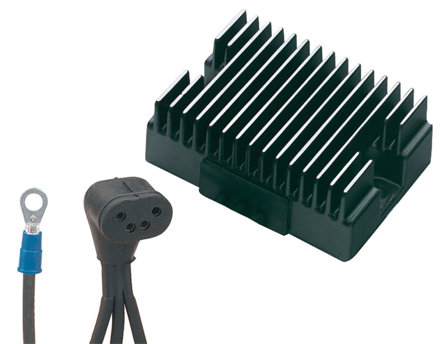 ACCEL 201100B Electronic Voltage Regulator - Black