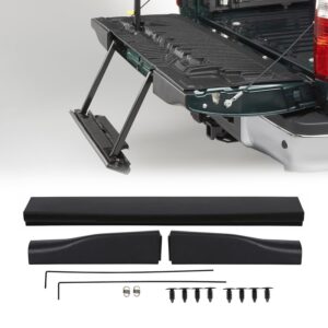 KARPAL Tailgate Cover Flexible Flex Step Tailgate Cap Mad Molding Trim Compatible with 2008-2016 Ford F250 F350 F450 F550 Super Duty