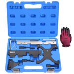 Engine Camshaft Belt Timing Locking Tool Kit Compatible with Ford Fusion Escape Focus Fiesta Mazda 1.25 1.4 1.6 1.7 1.8 2.0 2.3L 2.5L Ecoboost 1.5L 1.6L, 2.0 TDCi 303-1097 303-748 303-1550 303-1552