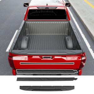 powoq Truck Bed Rail Caps Compatible with 2022-2026 Toyota Tundra Bed Rail Cover Upgraded TPE Tailgate Molding Cap Replacement for 2022-2026 Toyota Tundra Accessories
