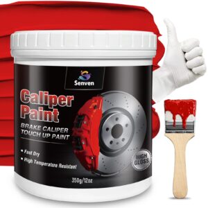 Red Caliper Paint High Temperature Brake Caliper Paint 12 fl. Oz. Touch Up Paints Red Gloss High Temperature Heat Resistant