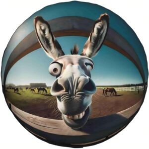 Spare tire Cover - Spare tire Covers for Trailers Camper RV Wheel Protectors Weatherproof Wheel Covers Waterproof Universal Fit Trailer Rv SUV Truck Travel