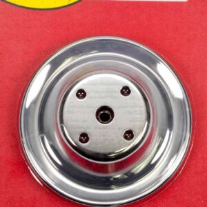 Racing Power Company R9604 Chrome LWP Pulley for Small Block Chevy
