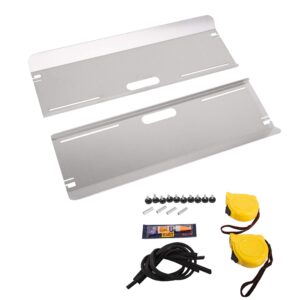 HECASA DIY Toe Plates Wheel Alignment Tool High Grade Aluminum