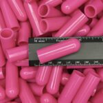 High Temp Masking Supply Silicone Rubber Caps for Parts Up to .500" (1/2 Inch) - Powder Coating, Painting, Automotive, Crafts, DIY - Non-Toxic, Flexible, Reusable SC480 (500 Pack)