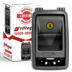 HRepair 3rd Row Seat Release Handle fits for 2011-2020 Toyota Sienna Folding Seat Latch Handle Replaces#72909-08011-B2丨Gray