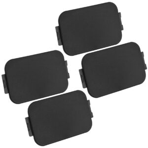 Truck Bed Rail Cap Stake Pocket Cover Plastic Bedrail Insert Plug Box Replacement for 1997-2014 Ford F150, 2002-2016 F250 F350 F450 F550 Super Duty 5L3Z-99290D90-AAA