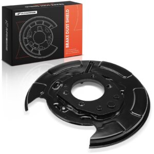 A-Premium Rear Passenger Side Brake Dust Shield Compatible with Subaru Models - Outback 2010-2014, Legacy 2010-2014