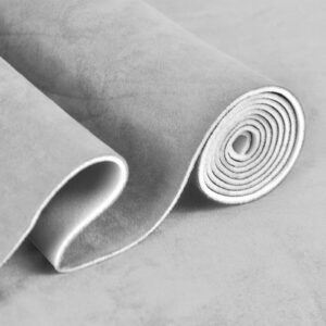 Garifon Suede Headliner Fabric for Car Roof 30"x60", 1/8" Foam Backed Gray Suede Headliner Material, Soft Touch, Anti-Sag, Soundproof, Flame-Retardant Automotive Upholstery DIY Replacement