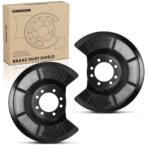 A-Premium Rear Driver and Passenger Side Brake Dust Shield Compatible with Select Mazda Models - 3 2004-2013, 5 2006-2010/2012-2015 - Replace# BP4K26261B, 2-PC Set