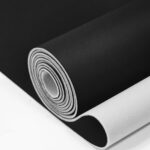 79" L x 60" W Black Suede Headliner Fabric with Foam Backing Material for Replacement of Car, Trunk, SUV, RV, Boat Interior, Home Repair/DIY Headliner Material