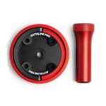 AutoLine Pro Universal Gas Cap Adapter For Easy EVAP Leak Testing - Includes Fuel Flap Bypass Opener Cylinder - For Automotive Smoke Machine Leak Detector