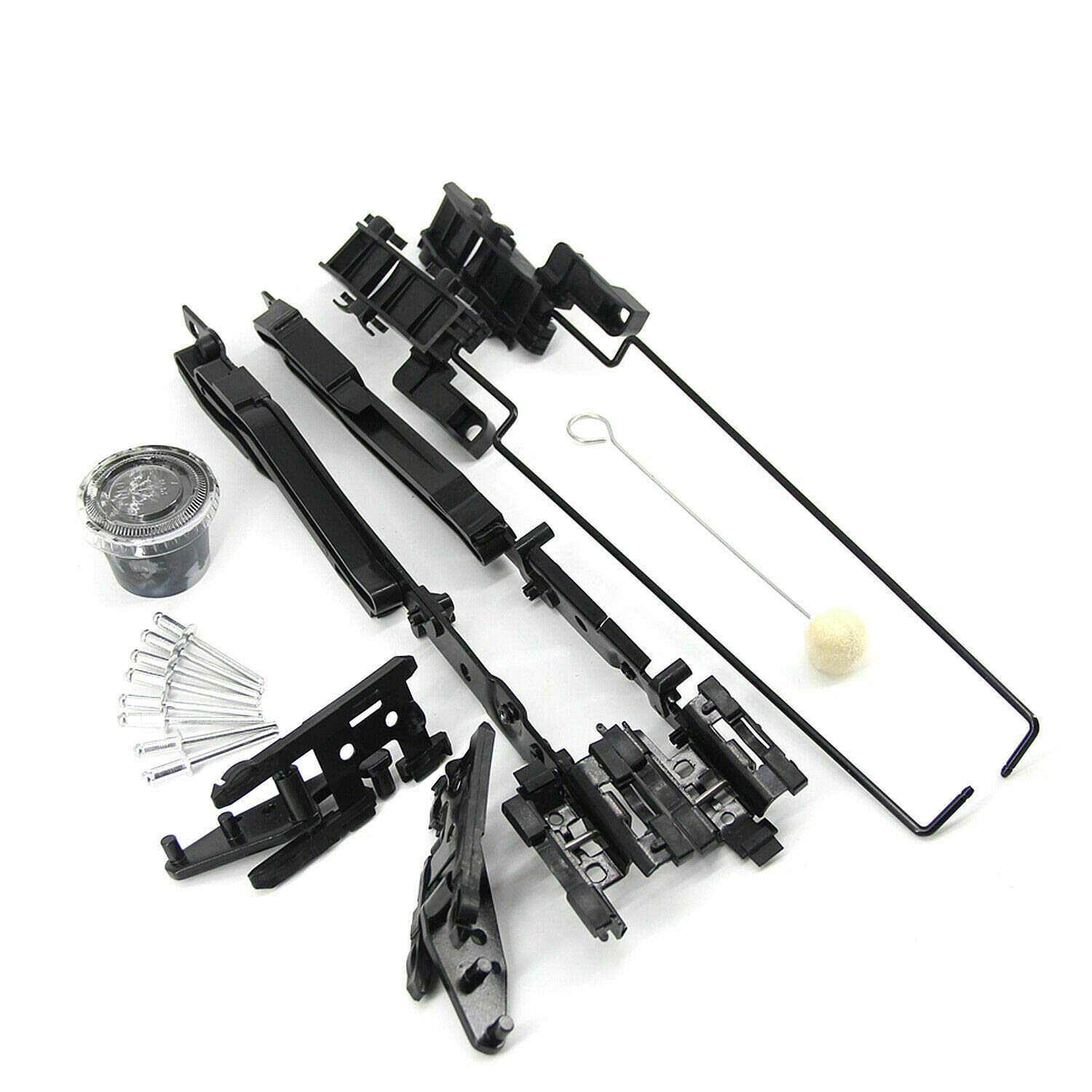 EACCESSORIES EA Sunroof Track Assembly Repair Kit fit for GMC Sierra Crew CAB 2007-2014 (2008 2009 2010 2011 2012 2013 Years Included)