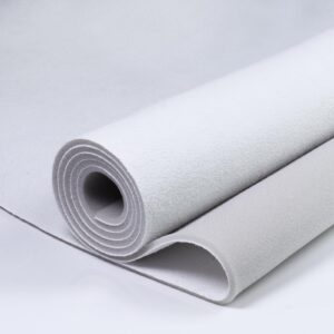 Car Elements Suede Auto Headliner Fabric 60" Wide by 98" with Foam Backing Suede Headliner Repair Material Car Roof Upholstery Fabric for All Vehicles Boat Home Replacement, White