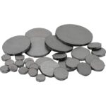 Speedway Motors Weld In Car Frame Hole Fill Kit 11 Gauge Steel Sheet Metal Patches with Centering Tabs Universal Set for Frame Repair and Clean Butt Weld Installation