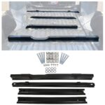 ECOTRIC Short Bed Crossmember Kit Compatible with 1999-2018 Ford F-250 F-350 F-450 Super Duty 6.75 FT Bed Replacement for BC3Z9911215B F81Z9911215BA Bed Rails