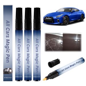 3PCS All Cars Magic Pen,Car Scratch Repair Pen Set, Quick Fix for Scratches and Paint Damage,Fits All Car Colors