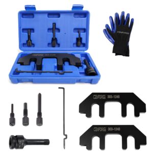 CENFORGE 303-1248 7PC Camshaft Holding Timing Tool Kit for Ford 3.5L & 3.7L 4V Engine, with Chain Tensioner Holder Tool and 3 Pin for Blocking The crankshaft