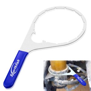 Sporthfish Colar/Vent Cap Fuel Filter Wrench Metal for 380134 382 Compatible with Detroit Diesel Truck Cummins Engines with 6 inch Inner Diameter