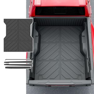 xipoqix 5FT Truck Bed Rail Cap Compatible with 2024 2025 2026 Toyota Tacoma Truck Bed Mat Tailgate Rail Protectors Bed Liner Replacement for 2024 2025 2026 Toyota Tacoma Accessories