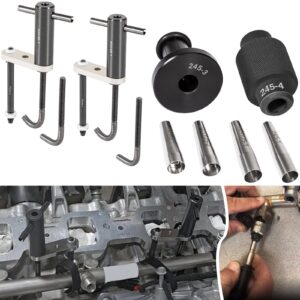 6706 Fuel Injector Rail Assembly Remover & GM245 Fuel Injector Seals Tools Perfectly Fits for GM Engines
