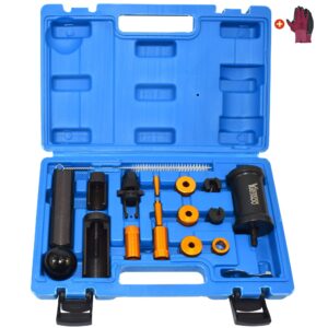 Yuesstloo Fuel Injector Puller Removal Installer Kit, Compatible with Audi VW Skoda Seat 1.4 1.6 1.8 2.0 2.7 3.0 3.2 3.6 V6 4.2 V8 FSI TSI, Petrol Engines, with Carrying Case & Gloves
