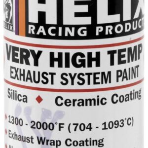 Helix Racing Products High-Temperature Exhaust Paint - Satin Clear 165-1150