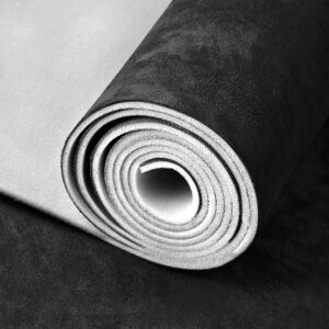 Auto Suede Headliner Fabric Material with Foam Backing, 54" L × 60" W Automotive Interior Roof Replacement Upholstery Fabric for Car Truck SUV RV Boat, Home Repair DIY