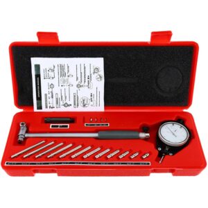 YaeTek 2" - 6" Bore Gauge 0.001" Deep Engine Hole Cylinder Measurement Gage Cylinder Dial Bore Indicator Gauge