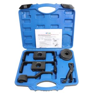 Engine Timing Tool Kit Compatible with Ford 4.6L 5.4L 6.8L 2-Valve and 4-Valve Engine with Valve Spring Compressor Tool, Camshaft Holding Tool, Crankshaft Positioning Tool, Camshaft Positioning Tool