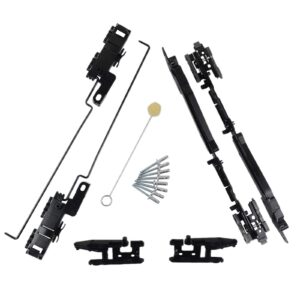 Niyako Sunroof Track Repair Kit Replacement# 02ESR1201ABK Fit 2000-2017 F'ord F150 Expedition F250 F350 F450 Super Duty L'-incoln Navigator Mark LT