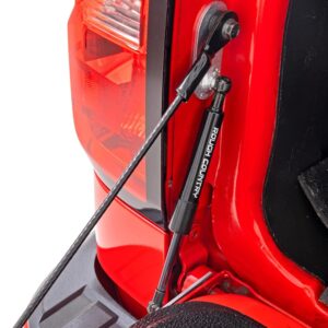 Rough Country Hydraulic Tailgate Assist for Chevy Silverado & GMC Sierra 1500/2500HD/3500HD (2007-2018) - Smooth, Safe & Controlled Tailgate Lowering