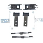 Danci Parts Compatible Replacement for BMW E46 325 330 M3 328 323 Sunroof Shade Slider Sunroof Repair Parts Model Years 99-03 - 8 Pieces