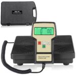 ZENY Refrigerant Scale Charging Recovery Freon Scale with Case, 220 LBS High Precision Electronic Digital Recovery Weight Scale for HAVC