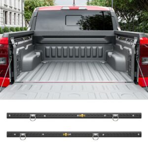 SZYANG Trail Rail System Compatible with 2022-2025 Ford Maverick Truck Bed Rail System Tie Down Rails Replacement for 2022-2025 Ford Maverick Accessories