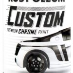 Rust-Oleum 343346 Automotive Custom Chrome Spray Paint, 10 oz, Black, (Pack of 1)