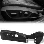 Dimeani fit for Chevrolet Malibu Driver Seat Trim Panel Driver Seat Track Cover fit for Chevy Malibu 2013 2014 2015 Seat Track Cover Trim Side Panel Guard