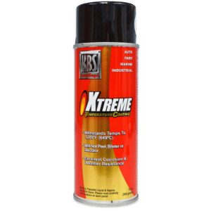 XTC - Xtreme Temperature Coating from KBS Coatings - High Temperature Paint (12oz Aerosol, Pure White)
