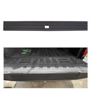 HECASA Center Flexible Flex Step Tailgate Cap Pad Molding Trim with Release Button Compatible with 2015 2016 2017 2018 2019 2020 F150 F-150 Replace for FL3Z9940602B