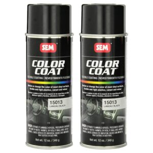 SEM 15013, Landau Black, Color Coat Vinyl Paint