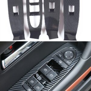 Birbenben for 2023-2026 Mazda CX50 Gas and CX 50 Hybrid Accessories, Carbon Fiber Pattern Window Control Protective Panel, Interior Accessories Upgrade Trims Cover for 2025 2024 Mazda CX-50
