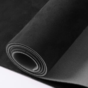 otoez Suede Headliner Fabric with Foam Backing Material 60" x 144" Automotive/Home Micro-Suede Headliner Fabric for Car RV Boat Interior Replacement Repair DIY, Black