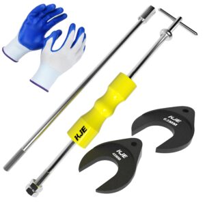 KJE CV Axle Removal Tool & Axle Puller Set – 4pc CV Joint Fork Kit with 50mm & 64mm Forks, Slide Hammer – CV Shaft Puller Tool for Ford Taurus, Mercury Sable, SVT Raptor, Lincoln Navigator