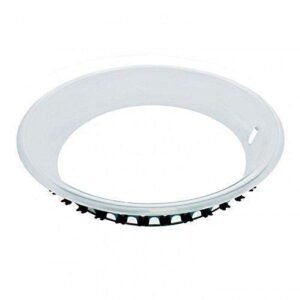 United Pacific A6141 - Wheel Side Ring - 15" Polished Stainless Steel Wide Style Universal Beauty Rim (4/Set)