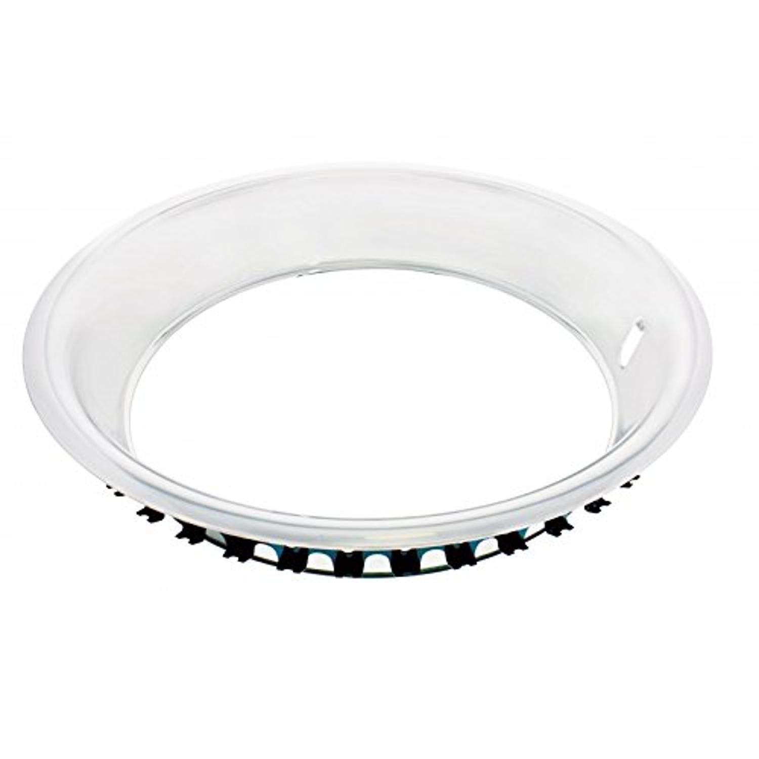 United Pacific A6140 Stainless Steel 15”x 3” Rallye Style Beauty Trim Ring for 1971-78 GM, Highly Polished, Smooth Style, Beauty Rim Trim – ONE Unit